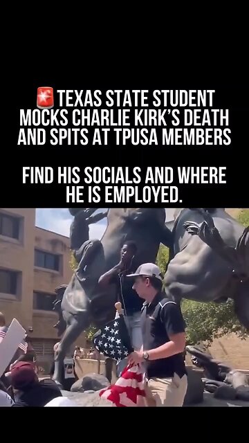 A Texas student mocks Charlie Kirk's death and gets suspended shortly after.
