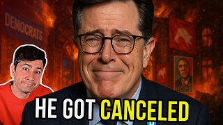 Stephen Colbert Just Got CANCELED And It's HILARIOUS