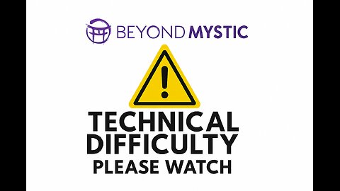 📢 Technical Difficulty Alert - JULY 24, 2025 
