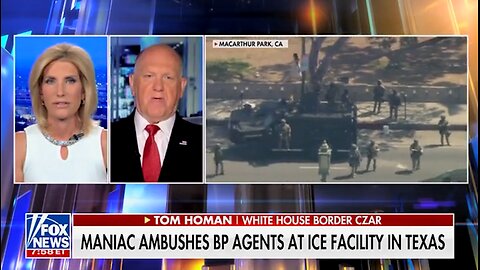Tom Homan On Ambush At Texas ICE Facility