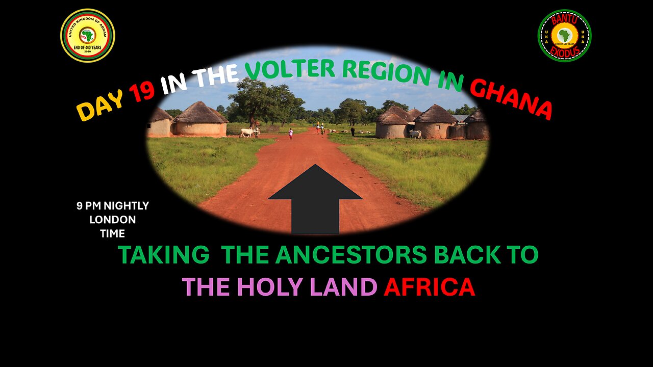 AFRICA IS THE HOLY LAND || DAY 19 IN THE VOLTER REGION IN GHANA