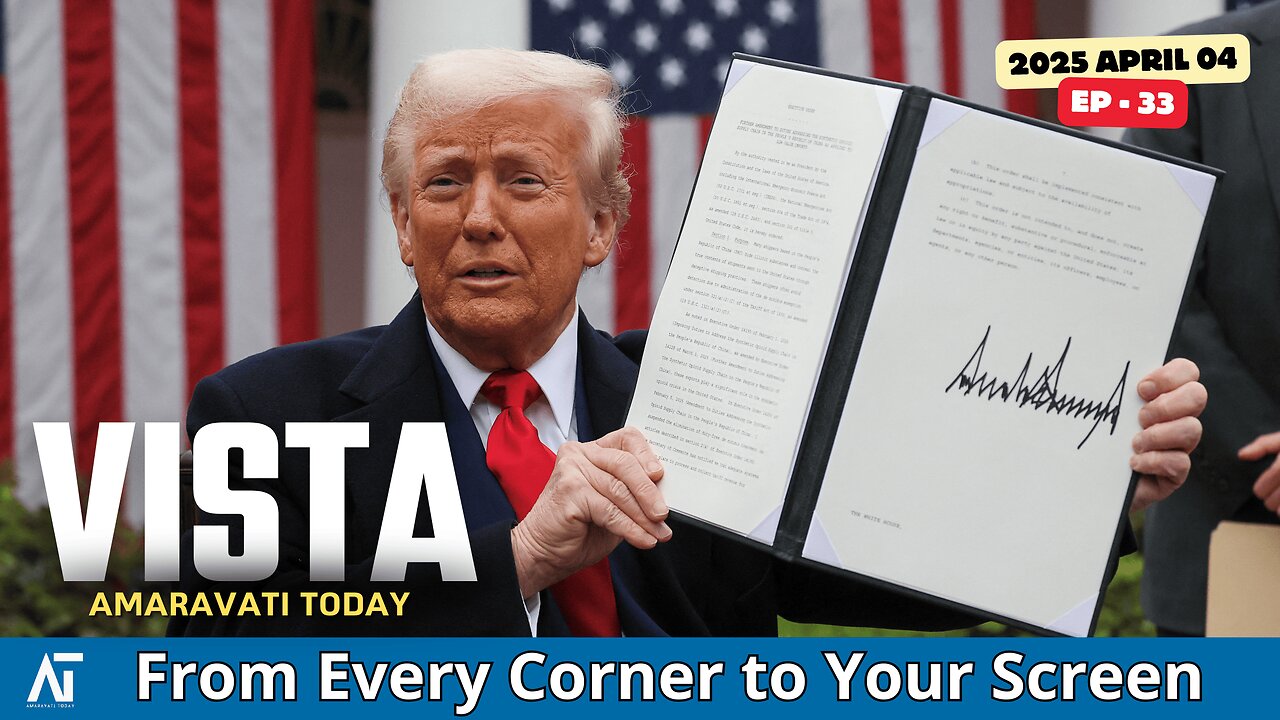 World News | South Africa, Tariffs, TikTok, Myanmar, Meta, UFC, China | Amaravati Today VISTA Ep 33