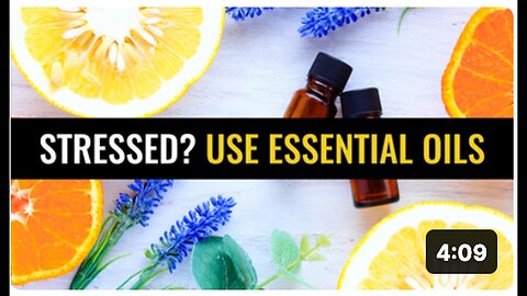 Under Stress? Try Essential Oils!