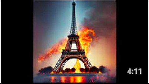"Blazing Inferno Sweeps Across France"