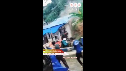 #Indonesia #NorthSumatra #Sibolga #Landslide #ExtremeWeather #climate #anomaly #climatecrisis