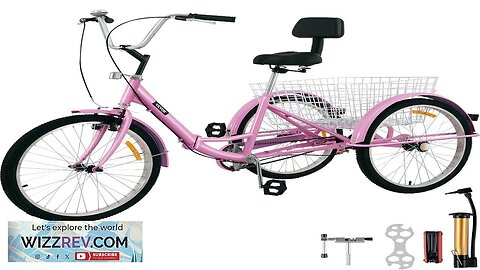 VEVOR Tricycle Adult 26’’ Wheels Adult Tricycle 1-Speed 3 Wheel Bikes Review