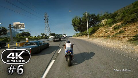 Grand Theft Auto 5 4K Ultra Graphics Gameplay Walkthrough Part 6 - GTA 5 4K 60FPS PC