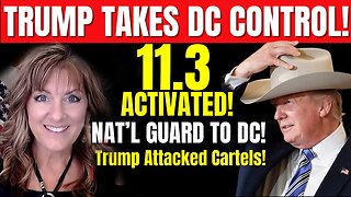 Melissa Redpill Situation Update 08.11.25: "Trump Takes DC Control"