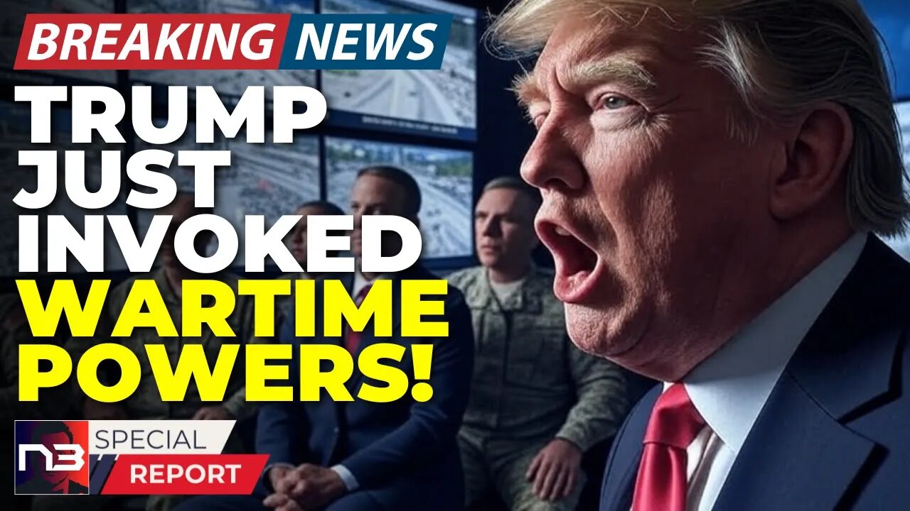 🚨BREAKING: Trump Just Invoked Wartime Powers And What He's Building Will Change America Forever