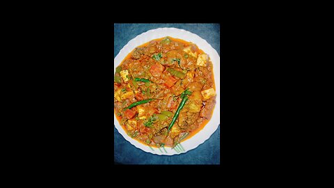 Indian Cuisine Mix Veg Healthy and Tasty