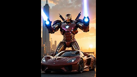 "Iron Man Car Transformation – The Ultimate Superhero Vehicle!" #shortvideos #shorts #ytshorts #ai