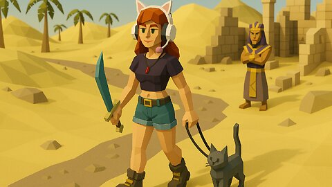 Cats, Dwarves & Desert Secrets 🐱⛏ 🌵 | CtrlMeCute Questing & Chilling in OSRS