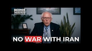 Trump: Don't Drag the US Into Netanyahu's War with Iran | Sen. Bernie Sanders