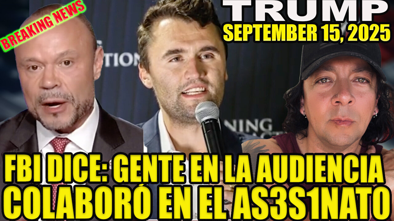 FBI DICE: GENTE EN LA AUDIENCIA COLABORÓ EN EL AS3S1NAT0 DE CHARLIE KIRK