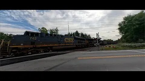 CSX C035 Loaded Coal Train from Lodi, Ohio September 6, 2025
