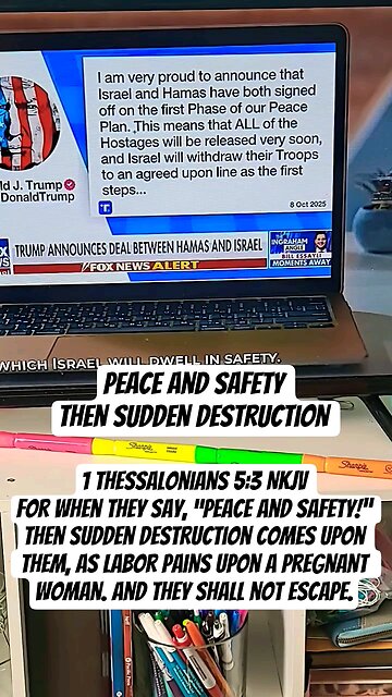 Peace And Safety Then Sudden Destruction