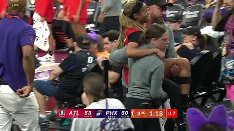 💔 Jordin Canada CARRIED OFF, Injured | Phoenix Mercury vs Atlanta Dream WNBA women's basketball