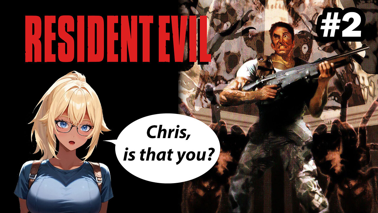 [Resident Evil (1996)][#2]-Is that a big snake or are you just happy to see me? [VTuber]