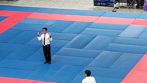 Intense BJJ male fight at the Asian Regionals in the Philippines