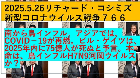 2025.5.26リチャード・コシミズ 新型コロナウイルス戦争７６６
