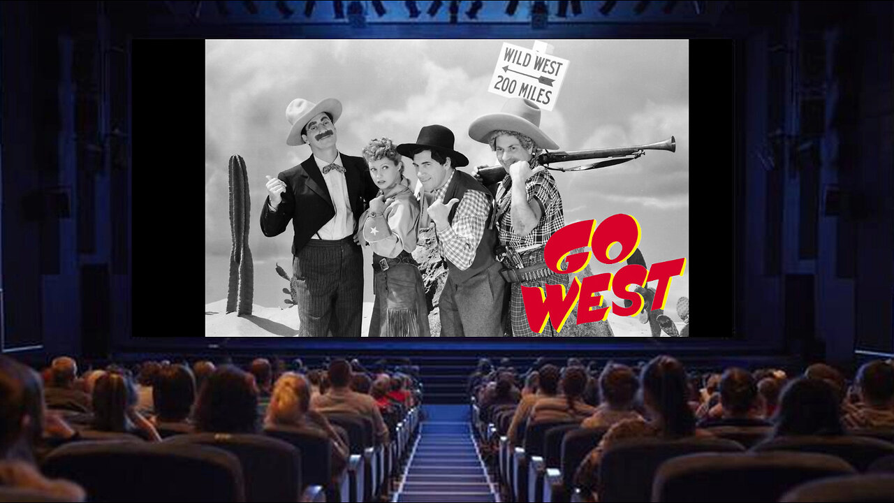 The Marx Brothers - "Go West" 1940