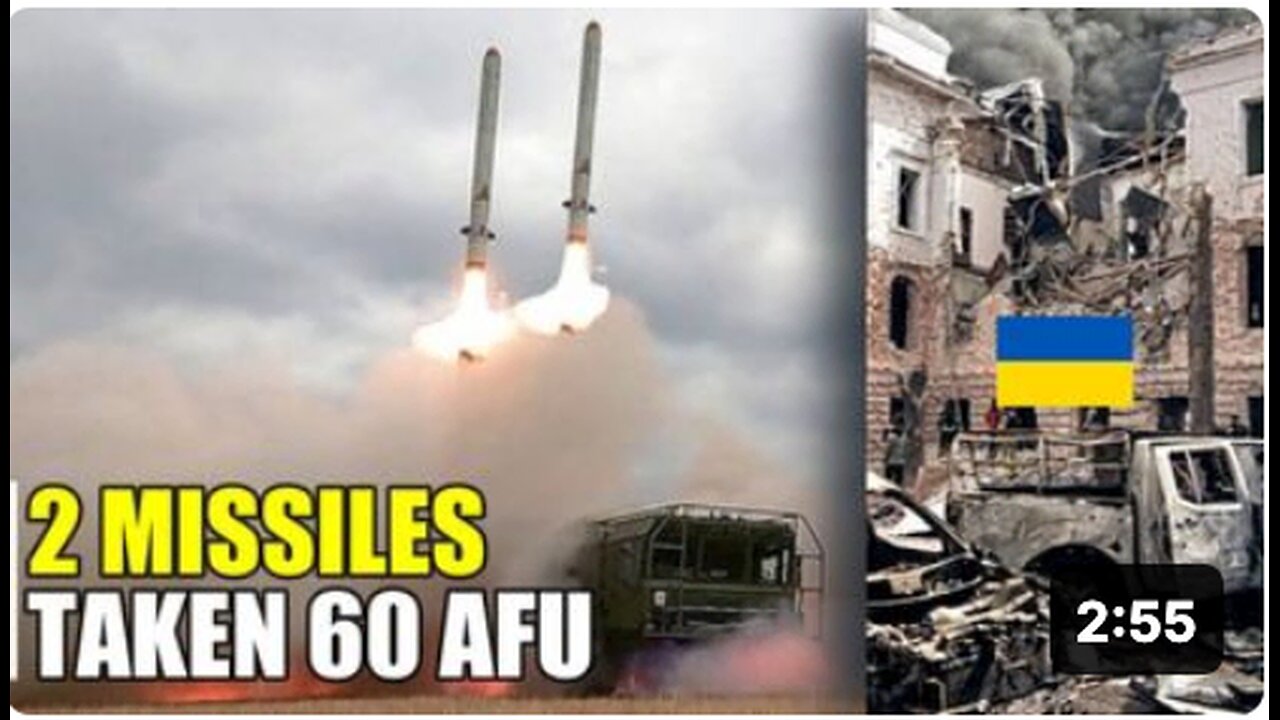 Two missiles killed more than 60 AFU soldiers during officers meeting in Sumy