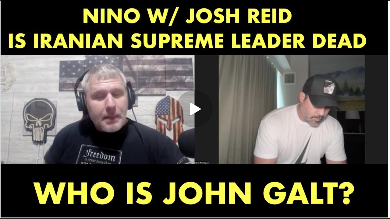 NINO W/ JOSH REID- Trump's Final Checkmate - All Hell is Breaking Loose! WHO IS John Galt?
