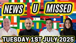 CHARLIE WARD DAILY NEWS WITH CHARLIE WARD, PAUL BROOKER & WARREN THORNTON MONDAY 1ST JULY JUNE 2025