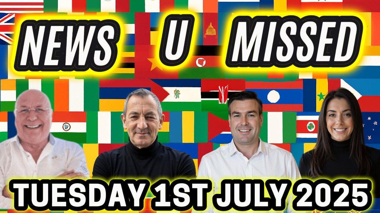 CHARLIE WARD DAILY NEWS WITH CHARLIE WARD, PAUL BROOKER & WARREN THORNTON MONDAY 1ST JULY JUNE 2025