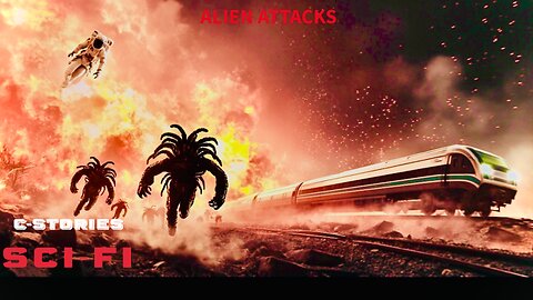 INSANE SPACE BATTLE! They KICKED THEM OFF THE TRAIN! Sci-Fi Short Film