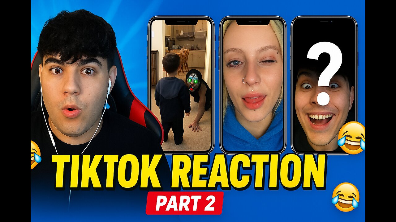 TIKTOK REACTION PART2🤓| Most watch Live reaction 🥳