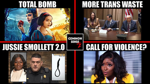 Snow White Bombs | DOGE Finds More Insane Waste | Jussie Smollett 2.0 | Jasmine Crocket Is A Moron