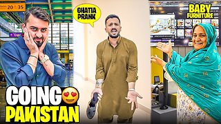 Haider went Pakistan worst Prank😡Baby’s Room Furniture Shopping😍