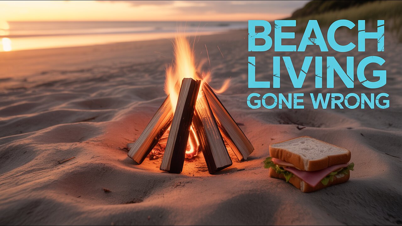 I Tried Living On The Beach For 24 Hours!