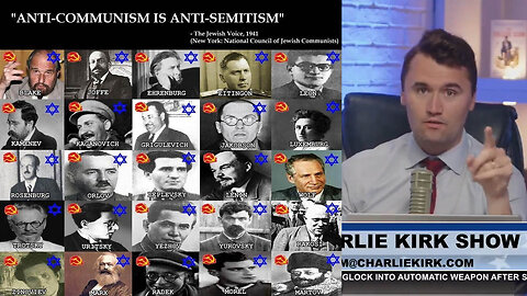 Before being Assassinated, Charlie Kirk said Jews are In Lockstep with Cultural Marxism! ✡☭
