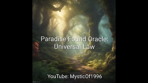Universal Law + Mini Read At End