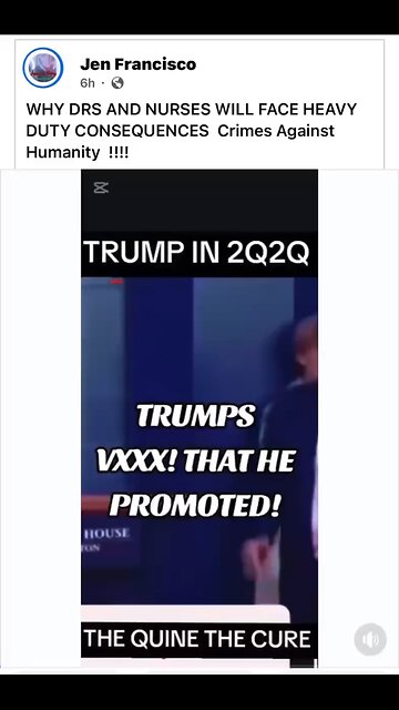 What Trump Promoted As The Vax Was What Was Banned By The Cabal?
