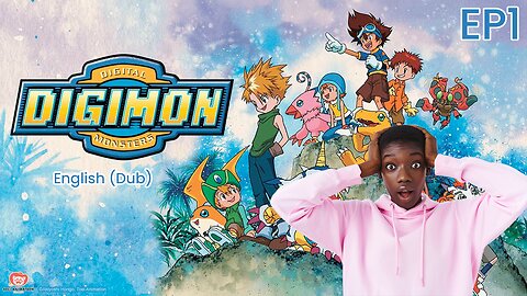 Kids Stuck in a Digital Tornado 😱 | Digimon Episode 1 (English Dub)
