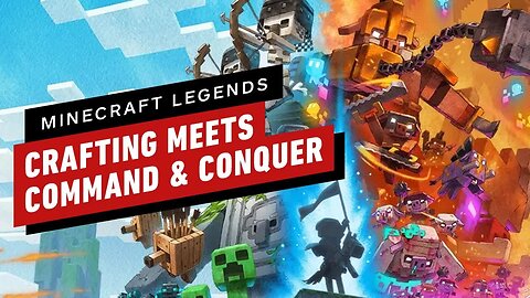 Minecraft Legends Combines Crafting with Command and Conquer _ gamescom 202