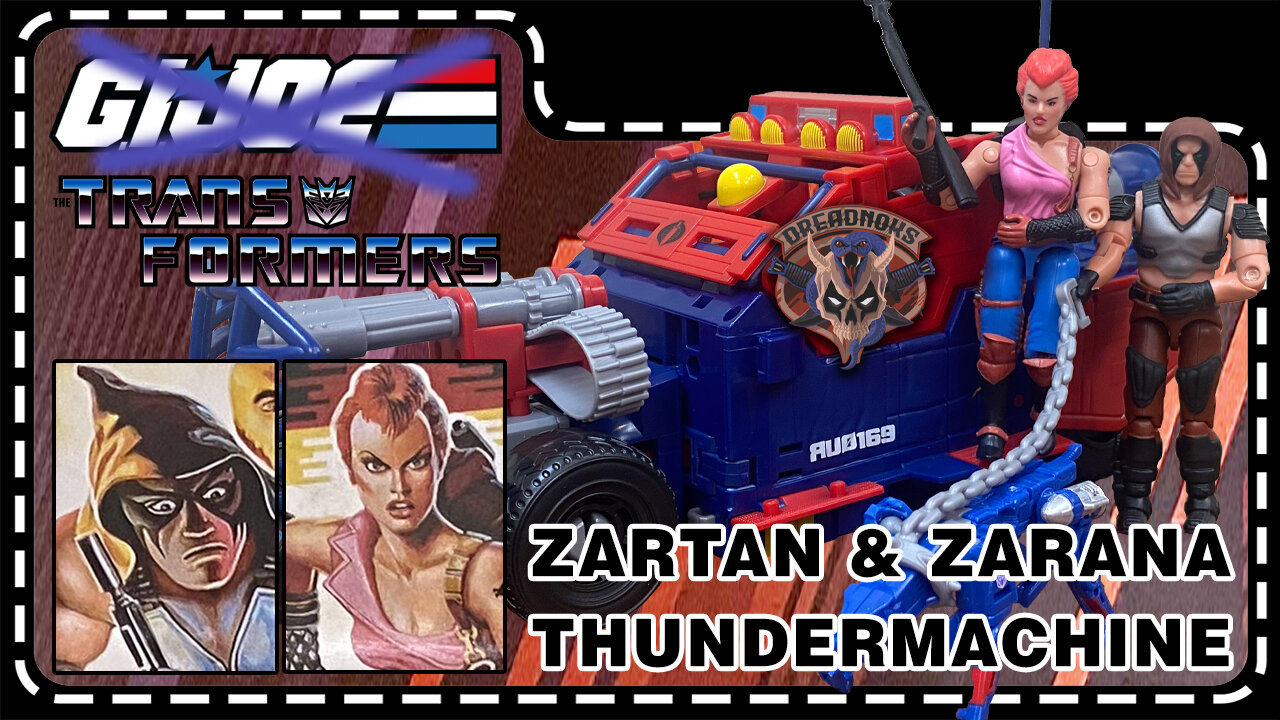 Zartan & Zarana - G.I. Joe X Transformers Crossover Part 2 - Unboxing & Review