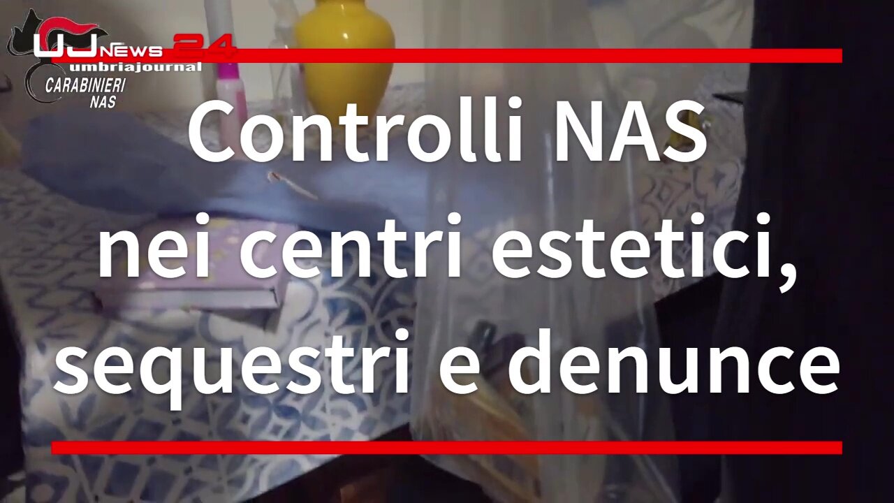 Controlli NAS nei centri estetici, sequestri e denunce