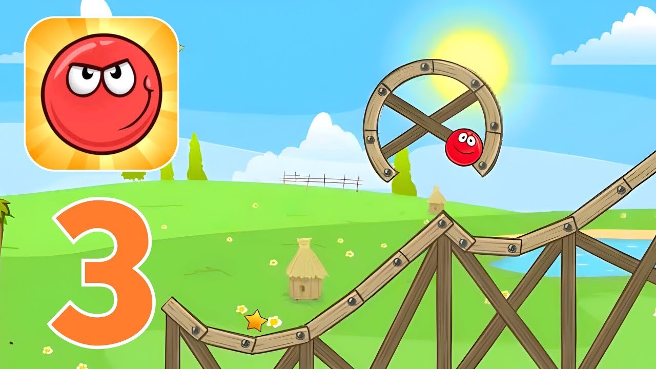 Red Ball 4 - Gameplay Walkthrough | Kamal Gameplay | Part 3 (iOS, Android)