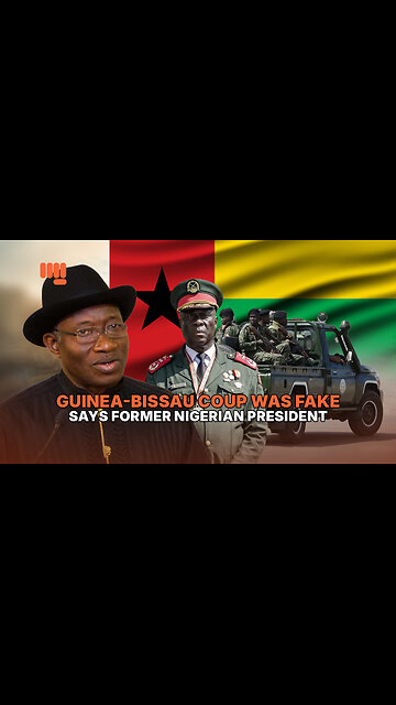GUINEA-BISSAU COUP WAS FAKE SAYS FORMER NIGERIAN PRESIDENT