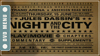 Night and the City - DVD Menu