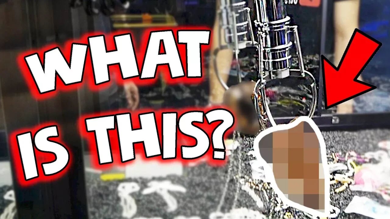 The weirdest prize ever won from a claw machine...