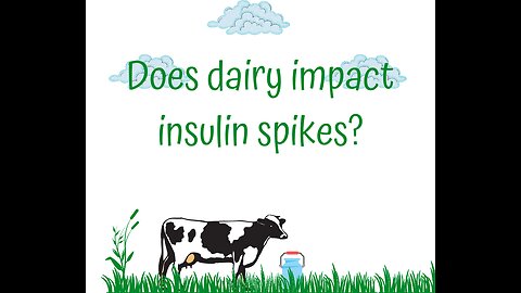 Does DAIRY impact INSULIN???
