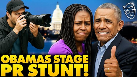 Barack Obama Fakes STAGED 'Date Night' Photo Op with Michelle After Divorce Rumors | 'So FAKE!'