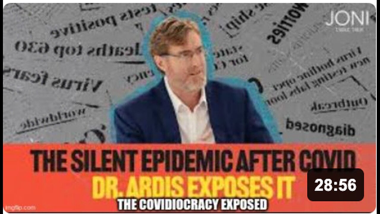 "Unveiling the Silent Post-Covid Epidemic: Dr. Bryan Ardis' Healing Strategies"