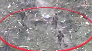 Soldados ucranianos se rinden a las fuerzas rusas en Dimítrov