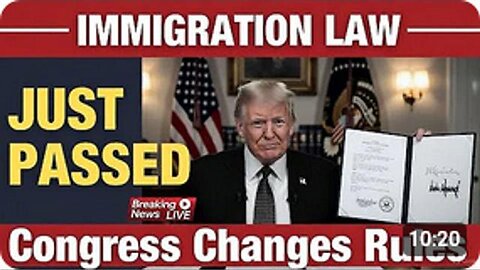 Congress Passes New U.S. Immigration Law - Green Card Holders Should See This!